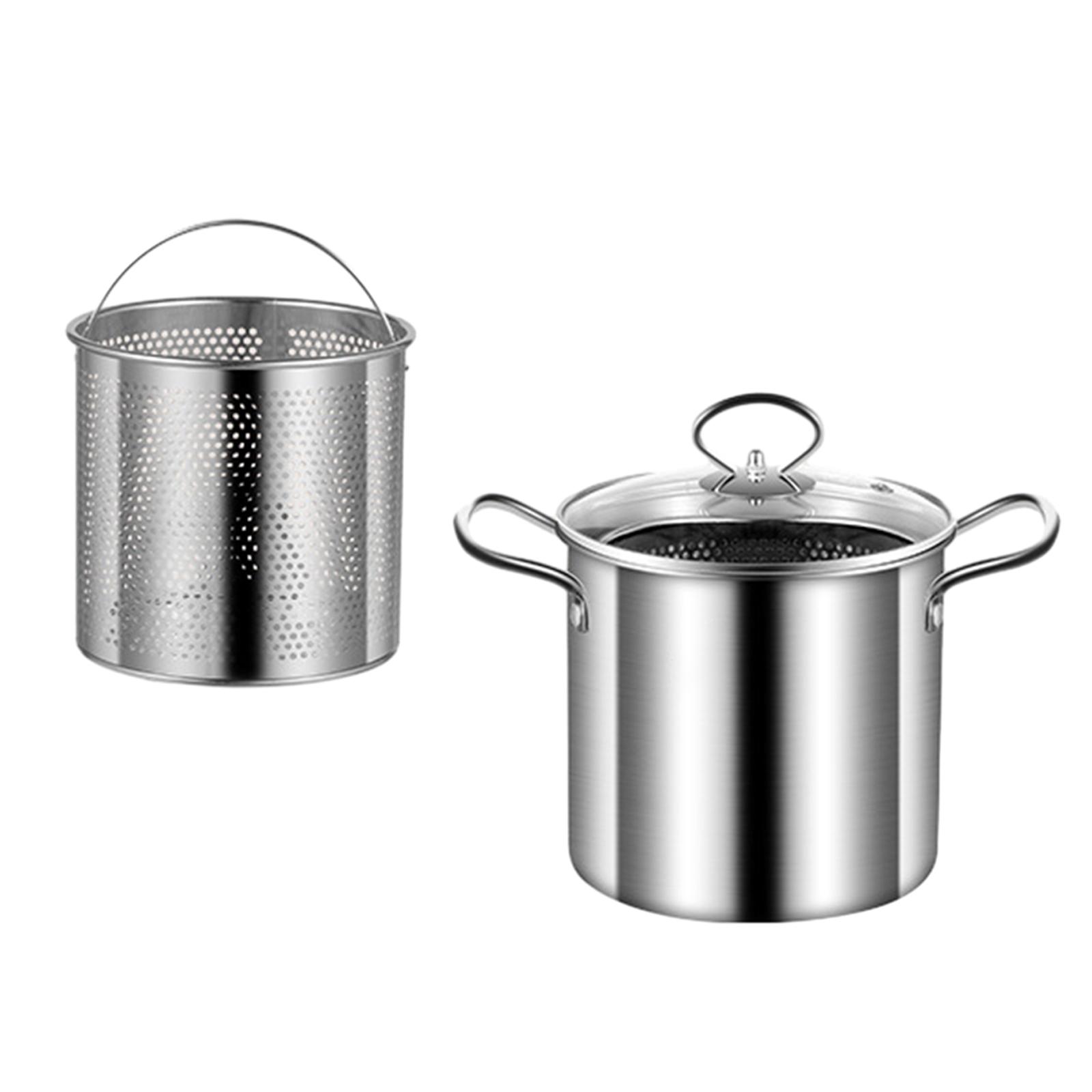 Kitchen Room Gadgets - Frittiertopf, Frittierkorb mit Filterkorb, Herd, Fritteusen,