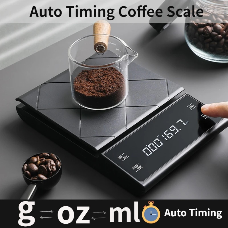 Kitchen Gadgets Electronic - USB-Lade Küche Kaffee Waage mit Timer