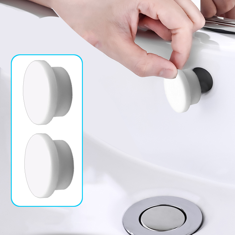 Kitchen Gadgets Plus - 2/4/8PC Bad Gummi Waschbecken Überlauf Ring