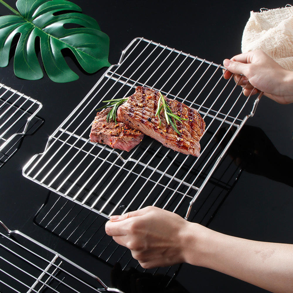 Kitchen Gadgets That Make Life Easier - Edelstahl Grill Mesh Matte Wiederverwendbare Hitze