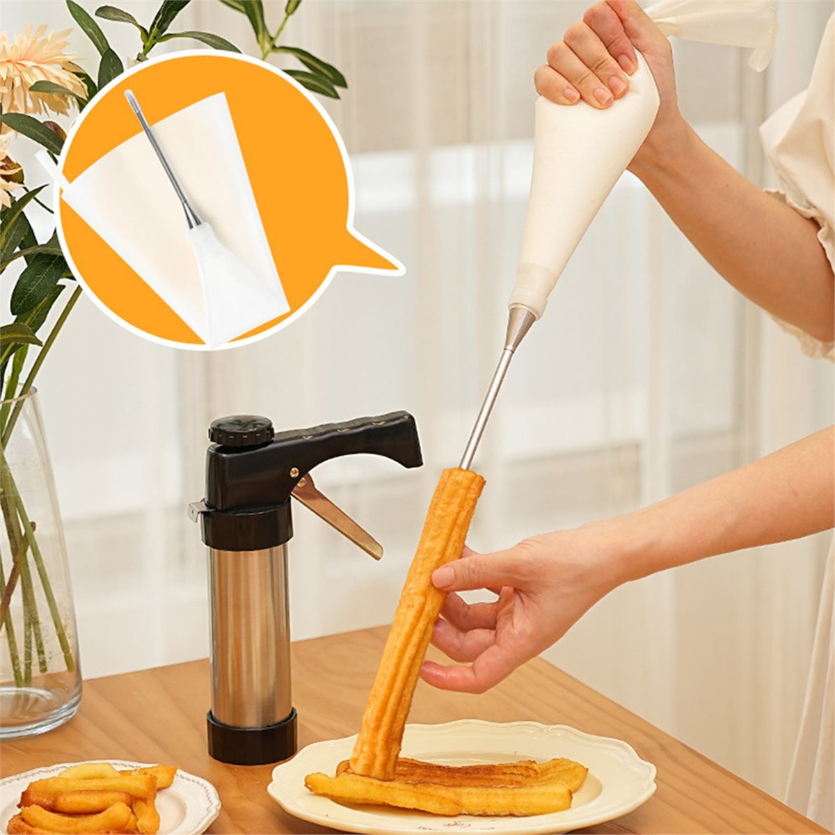 A24I Churros-Maschine für zu H – Kitchen Gadgets In Spanish Bewertung und Preis