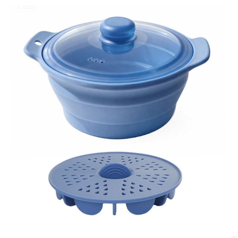 Platzsparender Silikon-Dampfga – Silicone Steamer Basket Bewertung und Preis