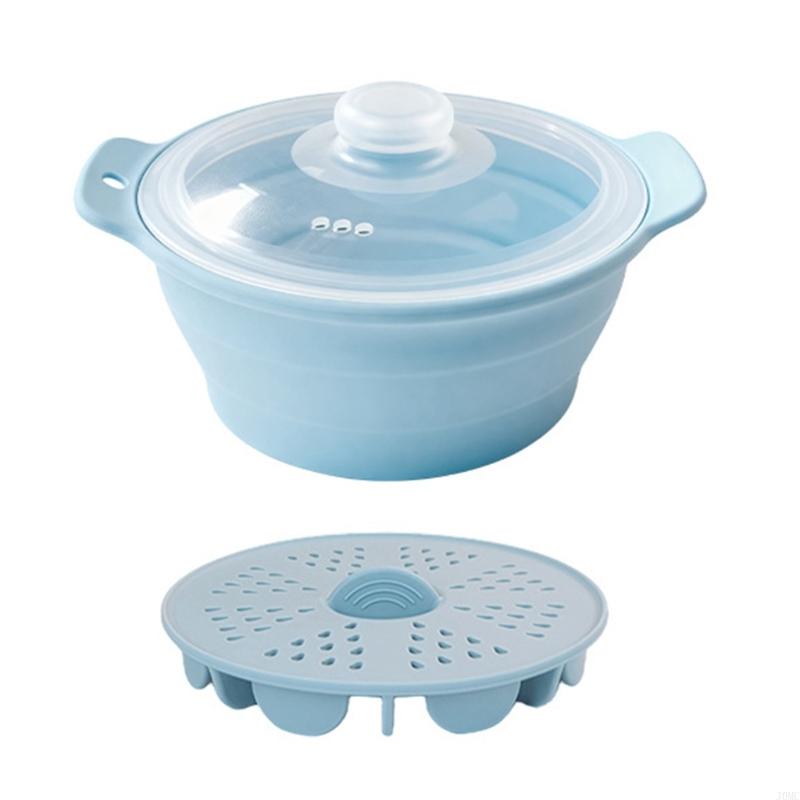 Platzsparender Silikon-Dampfga – Silicone Steamer Basket Bewertung und Preis