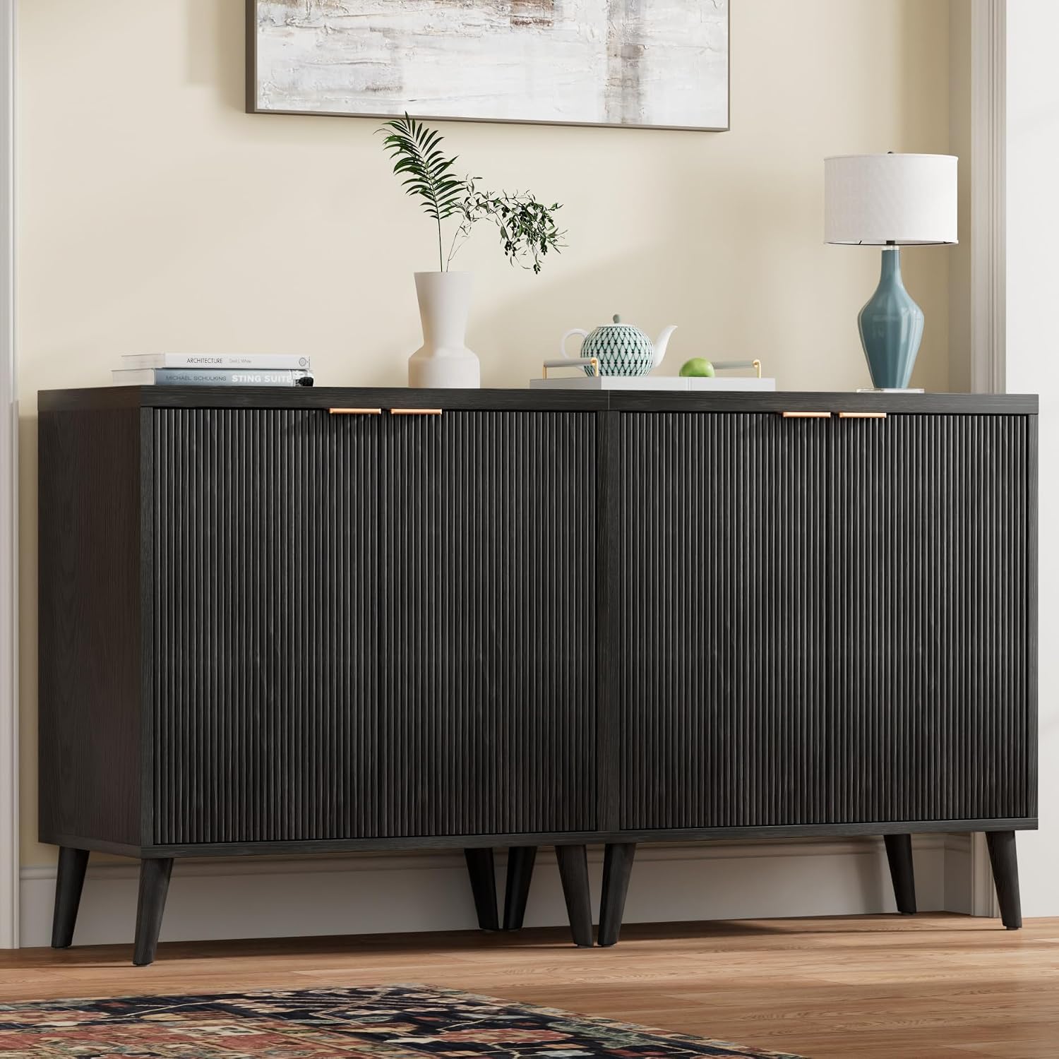Geriffeltes Buffet-Sideboard m – Kitchen Gadgets Organizer Bewertung und Preis