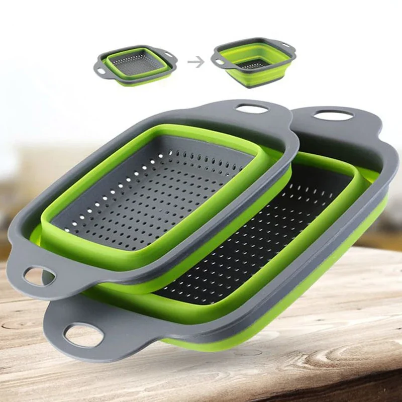 NEUE Faltbare Gemüse Waschen K – Silicone Steamer Basket Bewertung und Preis