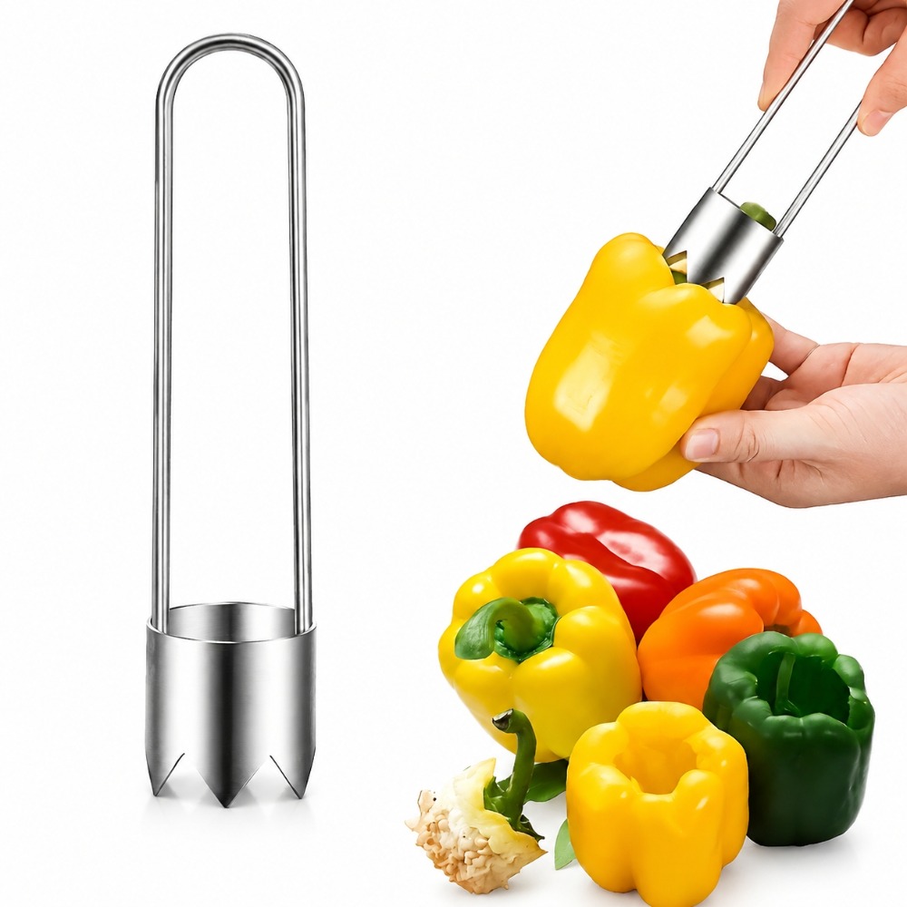 Edelstahl Obst- und Gemüseentk – Kitchen Gadgets Plus Bewertung und Preis