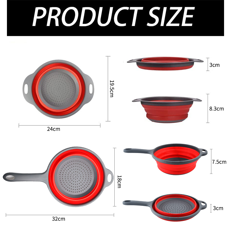 2 Teile/satz Faltbare Silikon  – Silicone Steamer Basket Bewertung und Preis