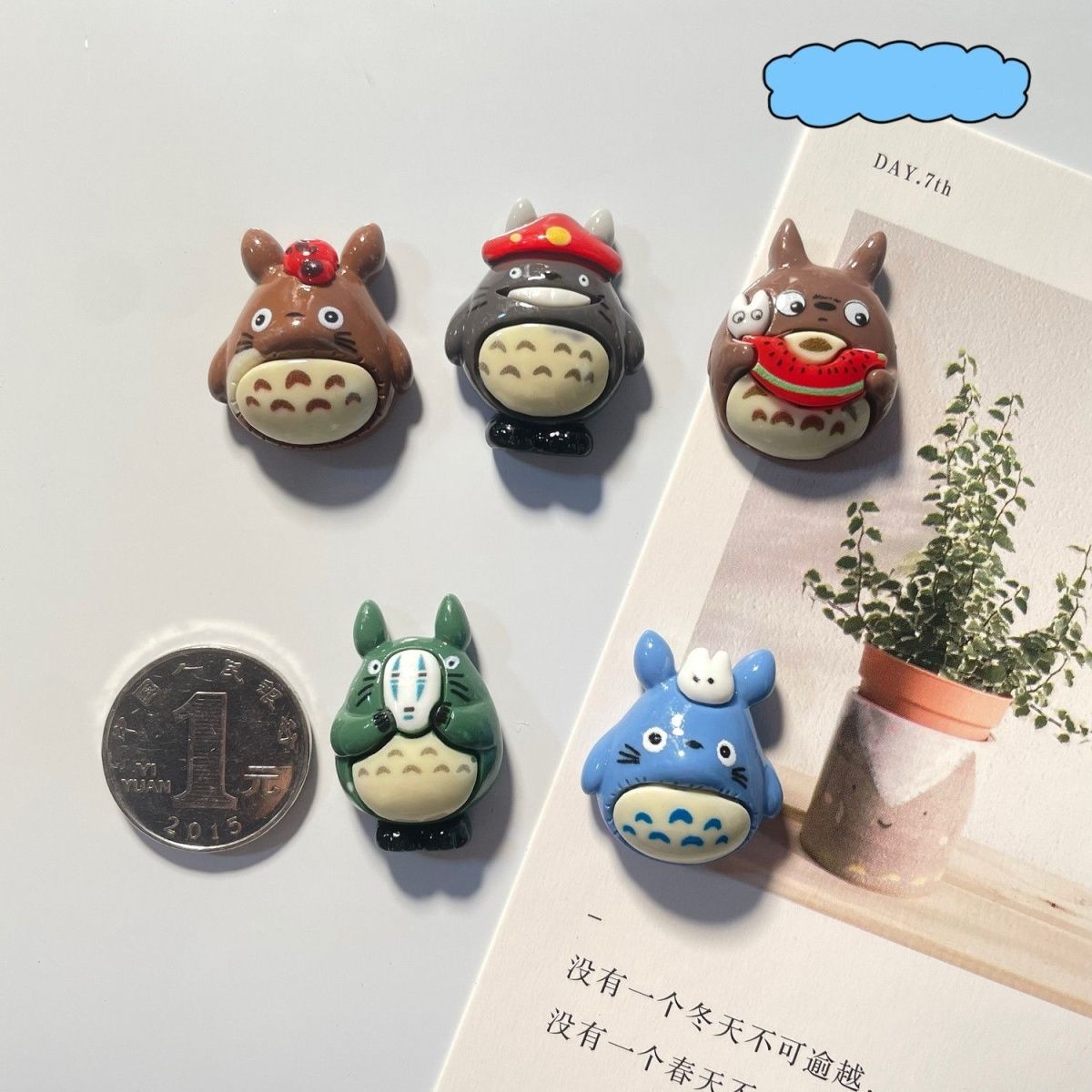 Totoro Anime Harz-Kühlschrankm – Kitchen Gadgets Plus Bewertung und Preis